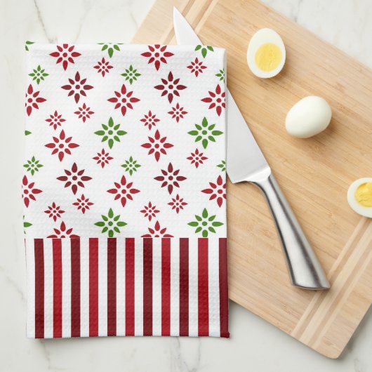 Christmasy Microfiber Kitchen Towel Theedoek (Quarter Fold)