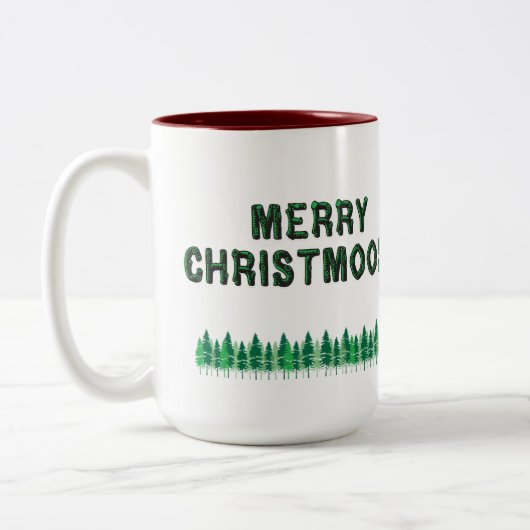 Christmoose Tweekleurige Koffiemok (Links)