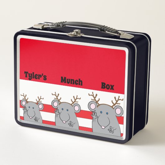 ChristMouse Metalen Lunchbox (Voorkant)
