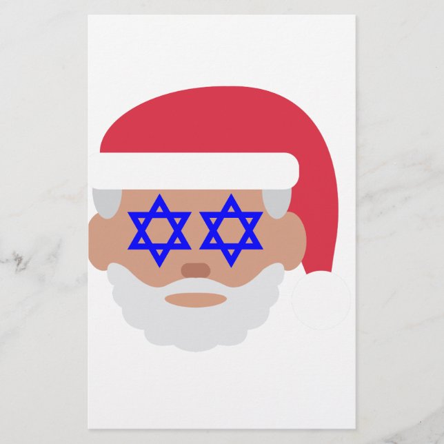 christmukkah santa claus emoji (Voorkant)