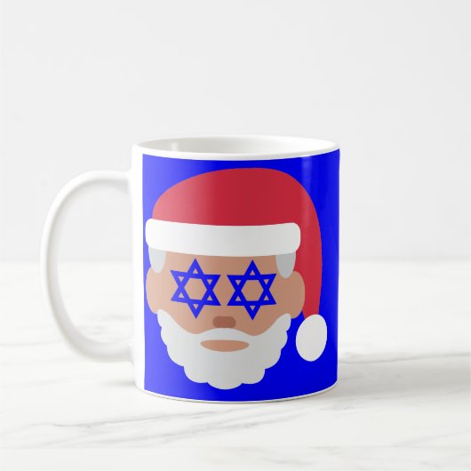 christmukkah santa claus emoji koffiemok (Links)