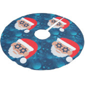 christmukkah santa emoji kerstboom rok (Gekanteld)