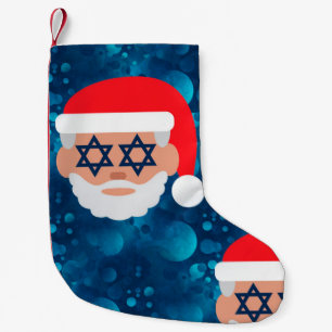 christmukkah santa emoji kleine kerstsok