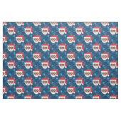 christmukkah santa emoji stof (Fat Quarter)