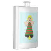 Christnas Angel Bell Flasks Heupfles (Rechts)