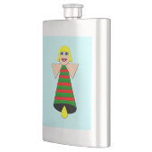 Christnas Angel Bell Flasks Heupfles (Links)