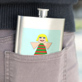 Christnas Angel Bell Flasks Heupfles (Voorbeeld)