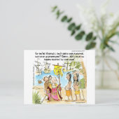 Christoffel Columbus immigreert naar Amerika Briefkaart (Staand voorkant)