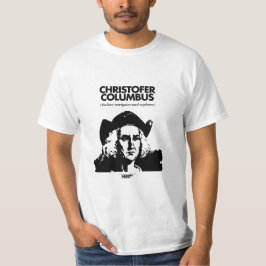 Christoffel Columbus white t shirt