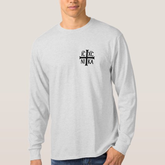 Christogram ICHC NIKA T-shirt (Voorkant)