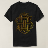 Christogram IHS Jesuits Jesus T-shirt (Design voorkant)