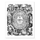 Christogram IHS Rubber Stamp Rubberstempel (Afrduk)