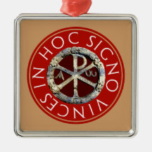 Christogram met Latijnse tekst