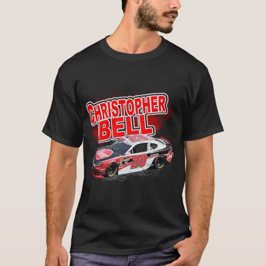 Christopher Bell Xfinity Driver Auto T-shirt (Voorkant)