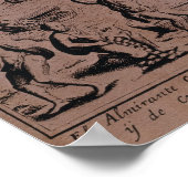 Christopher Colombus ontdekt de eilanden Poster (Hoek)