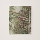 Christopher Columbus (1451-1506) met Native Ameri Legpuzzel (Verticaal)