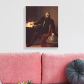 Christopher Columbus, 1839 Canvas Afdruk (Insitu (Woonkamer))