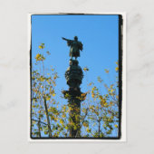 Christopher Columbus - Barcelona, Spanje Briefkaar Briefkaart (Voorkant)