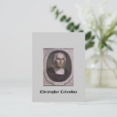 Christopher Columbus Briefkaart (Staand voorkant)