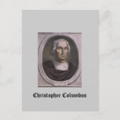 Christopher Columbus Briefkaart (Voorkant)