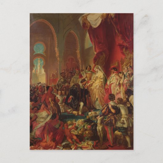 Christopher Columbus Briefkaart (Voorkant)