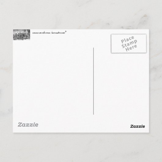 Christopher Columbus Briefkaart (Achterkant)