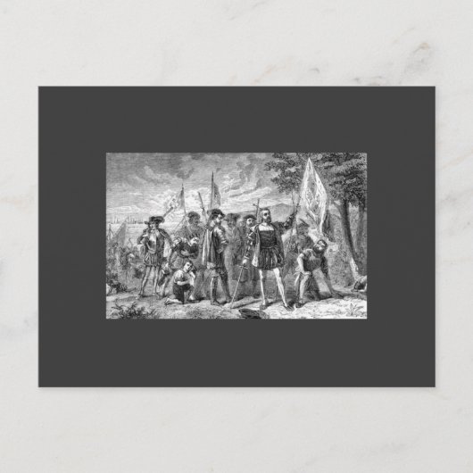 Christopher Columbus Briefkaart (Voorkant)