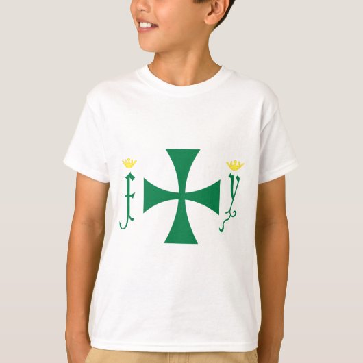 Christopher Columbus Flag T-shirt (Voorkant)