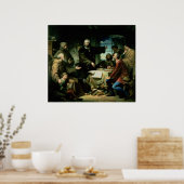 Christopher Columbus in het klooster van la Poster (Keuken)