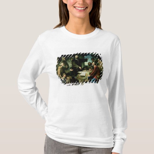 Christopher Columbus in het klooster van la T-shirt (Voorkant)