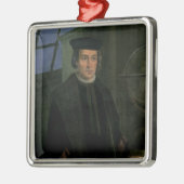 Christopher Columbus Metalen Ornament (Links)