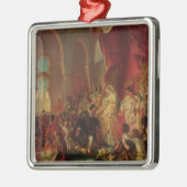 Christopher Columbus Metalen Ornament (Links)