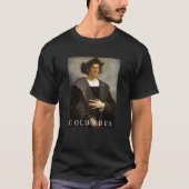 Christopher Columbus Portrait T-shirt (Voorkant)