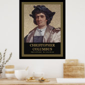 Christopher Columbus Poster (Keuken)