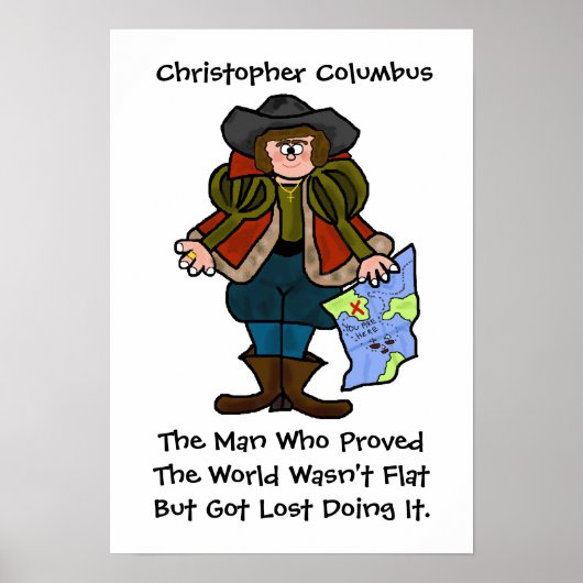 Christopher Columbus Poster (Voorkant)