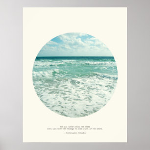 Christopher Columbus Quote Poster