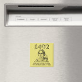 Christopher Columbus redde Funny Fridge Magnet (Insitu (Vaatwasser))
