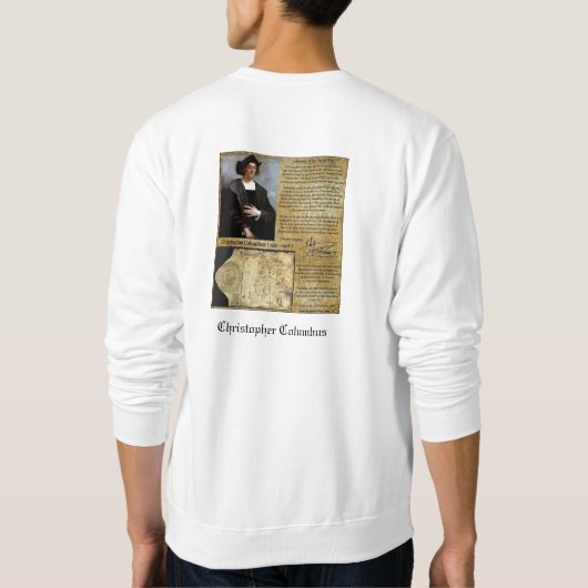 Christopher Columbus Sweatshirt (Achterkant)