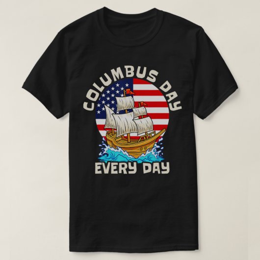 Christopher Columbus T-shirt (Design voorkant)