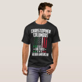 Christopher Columbus The First Italian American Co T-shirt (Voorkant volledig)