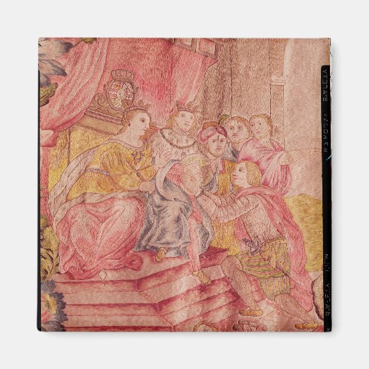Christopher Columbus voor Ferdinand II Magneet (Voorkant)