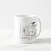 Christopher Cowlumbus Koffiemok (Voorkant rechts)