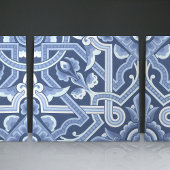 Christopher Dresser's Delft Blue Floral Pattern Tegeltje