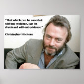Christopher Hitchens Poster (Voorkant)