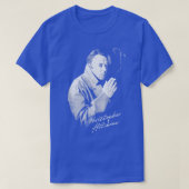 Christopher Hitchens Retro Style Fan Design T-shirt (Design voorkant)