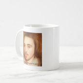 Christopher Marlowe "1e site" liefdescitaat gesche Koffiemok (Voorkant links)