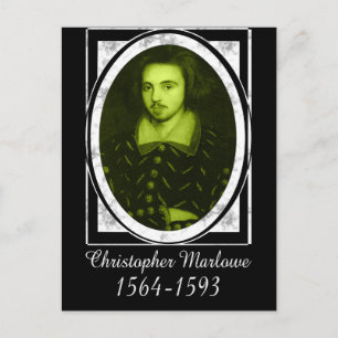 Christopher Marlowe Briefkaart