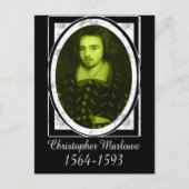 Christopher Marlowe Briefkaart (Voorkant)