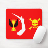Christopher Moody pirate vlag Muismat (Met muis)