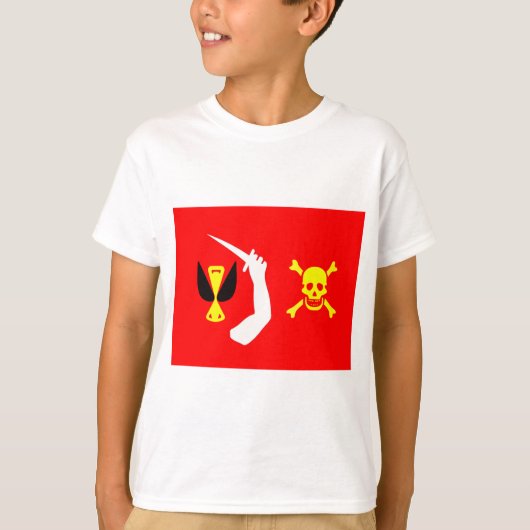 Christopher Moody pirate vlag T-shirt (Voorkant)